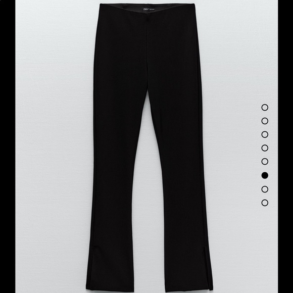 ZARA SLIT LEGGINGS - Picture 4 of 6